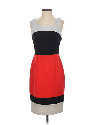 Pre-owned Maggy London Cocktail Dress In Red