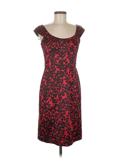 Pre-owned Maggy London Cocktail Dress In Red