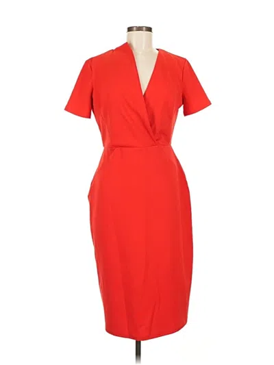 Pre-owned Maggy London Cocktail Dress In Red