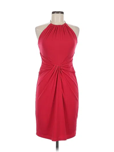 Pre-owned Maggy London Cocktail Dress In Red