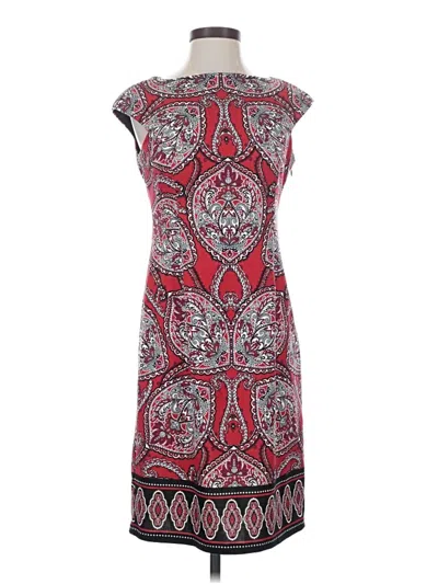 Pre-owned Maggy London Cocktail Dress In Red