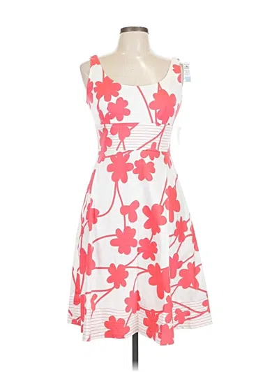 Pre-owned Maggy London Cocktail Dress In White