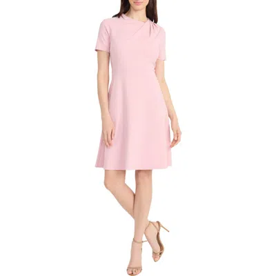 Maggy London Fit & Flare Dress In Pink