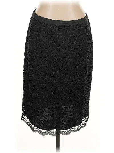 Pre-owned Maggy London Formal Skirt In Black