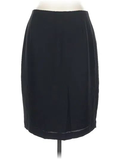 Pre-owned Maggy London Formal Skirt In Black