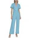Maggy London Flutter Sleeve Jumpsuit