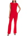 Maggy London Twist Wide Leg Jumpsuit In Red