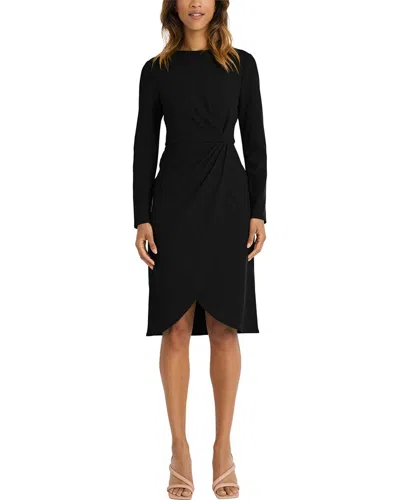 Maggy London Knee Length Dress In Black