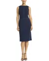 Maggy London Midi Dress In Blue