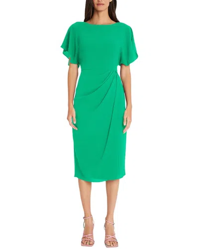 Maggy London Midi Dress In Blue