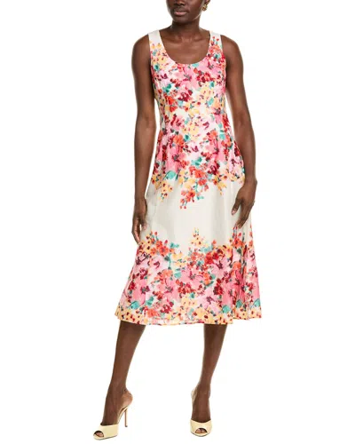 Maggy London Midi Dress In Neutral