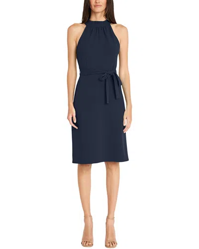 Maggy London Midi Dress In Blue