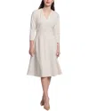 Maggy London Flare Dress In Multi