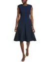 Maggy London Midi Dress In Blue