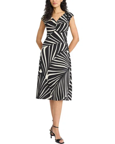 Maggy London Midi Dress In Black