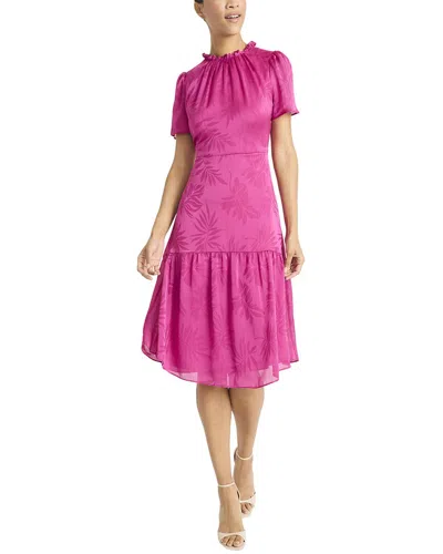 Maggy London Midi Dress In Purple