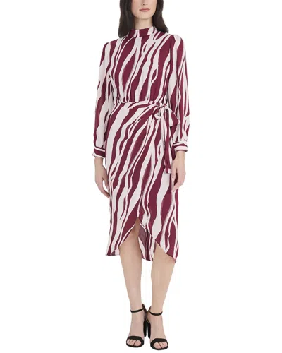 Maggy London Midi Dress In Multi