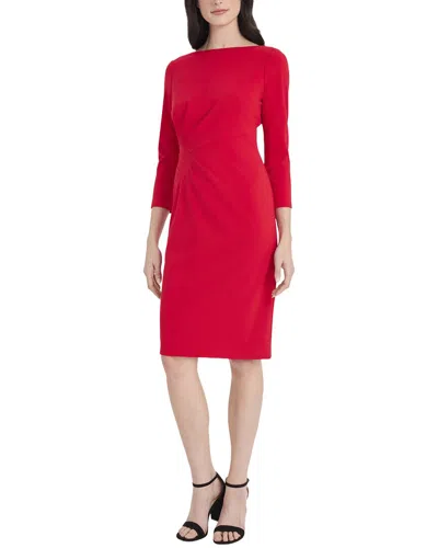 Maggy London Midi Dress In White