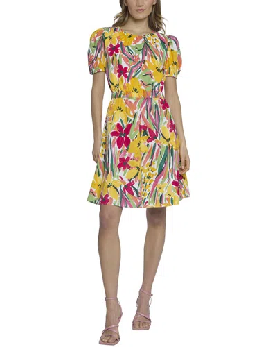 Maggy London Mini Dress In Multi