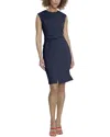 Maggy London Mini Dress In Blue