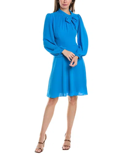 Maggy London Mini Dress In Blue