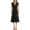Maggy London Ruffle Flare Dress
