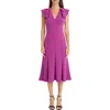 MAGGY LONDON MAGGY LONDON RUFFLE FLARE DRESS