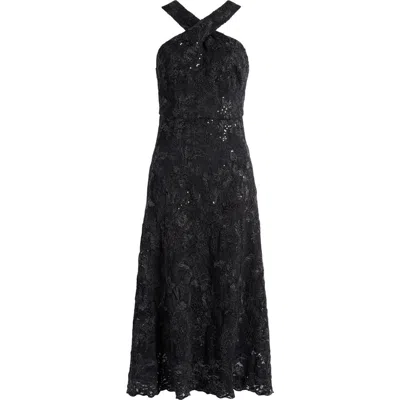 slim fit dress slacks BELTED HALTER NECK DRESS – Maggy London