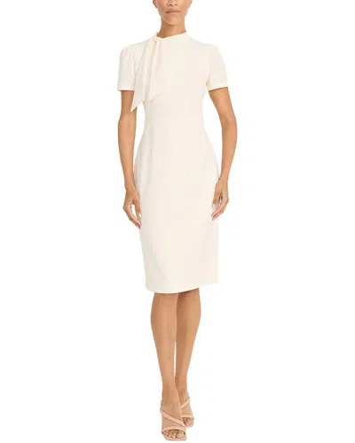Maggy London Sheath Dress In White