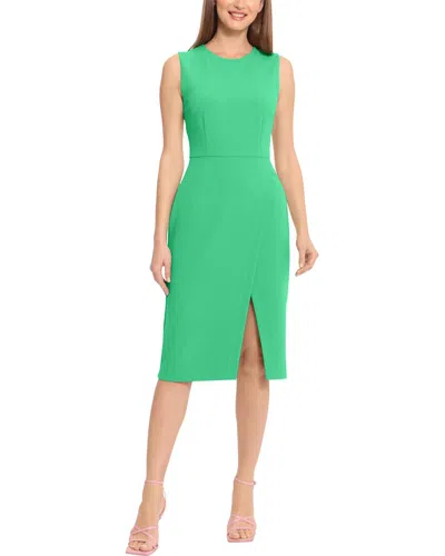 Maggy London Sheath Dress In Green
