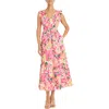 Maggy London Maxi Dress In Pink