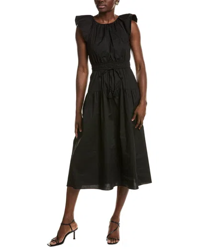 Maggy London Tiered Midi Dress