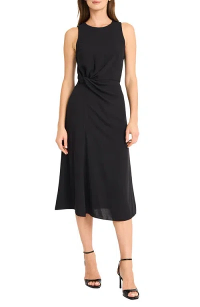 MAGGY LONDON MAGGY LONDON TWIST MIDI DRESS
