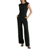 Maggy London Twist Wide Leg Jumpsuit In Black