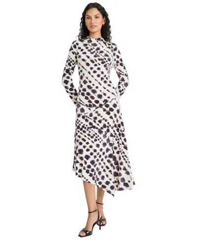 MAGGY LONDON WOMEN'S LONG SLEEVE MIDI DRESSES