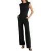 Maggy London Womens Gathered Polyester Jumpsuit