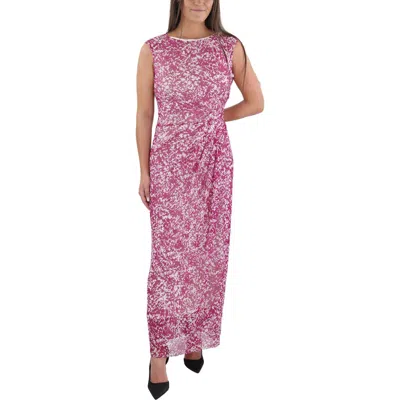 Maggy London Womens Printed Polyester Maxi Dress