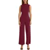 Maggy London Mock Neck Jumpsuit In Multi