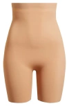 Magic Bodyfashion Maxi Sexy High-bermuda Shaping Shorts In Mocha