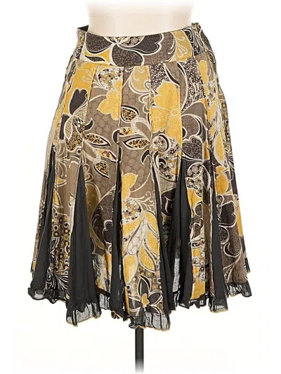 Pre-owned Magic Casual Skirt In Brown