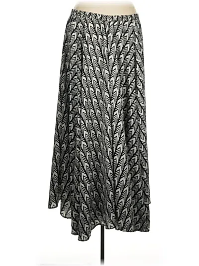 Pre-owned Magic Casual Skirt In Silver