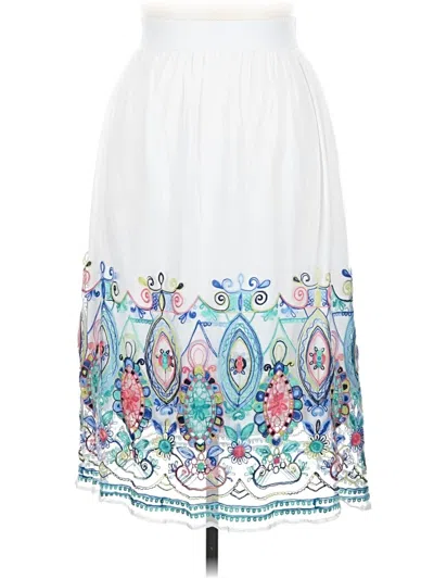 Pre-owned Magic Casual Skirt In White