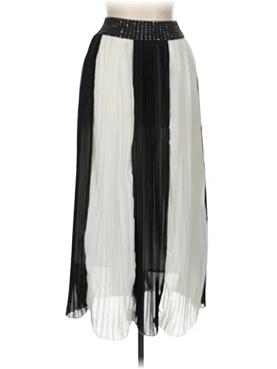 Pre-owned Magic Formal Skirt In White