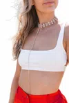 Magic Party Girl Necklace In Silver