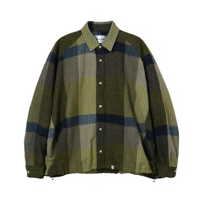 Pre-owned Magic Stick Draperie Nel Shirt 'brown' | Men's Size M