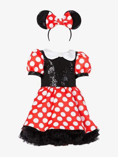 Magical Costumes Kids' Polka-dot Sequin Dress In Multi