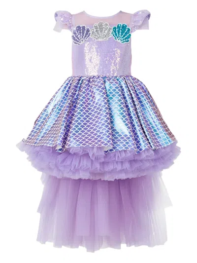 Magical Costumes Kids' Sequin-embellished Dress In Multi
