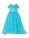 Magical Costumes Sequin-embellished Snowflake Dress In Blue