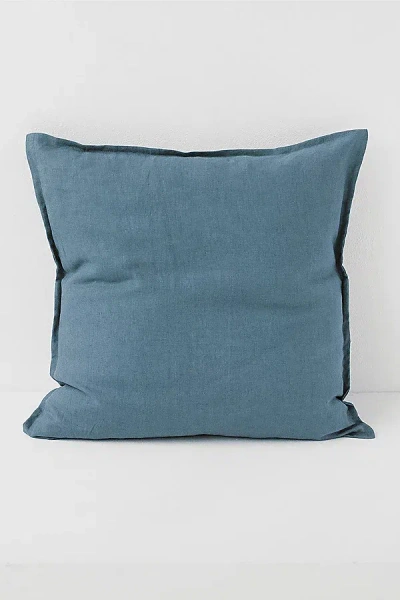 Magiclinen Decorative Buttoned Pillowcase In Gray Blue At Urban Outfitters