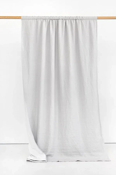 Magiclinen Linen Blackout Curtains In Light Grey At Urban Outfitters